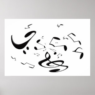 Affiche musicale de vortex