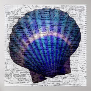 Affiche mystérieuse sur la mer