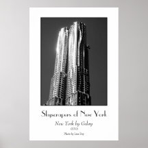 Affiche 'New York by Gehry'