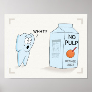 Affiche "No Pulp"