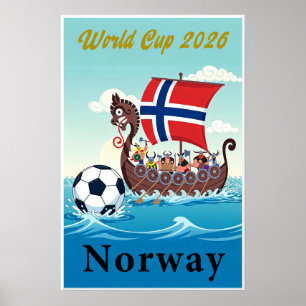 Affiche Norvège 2026