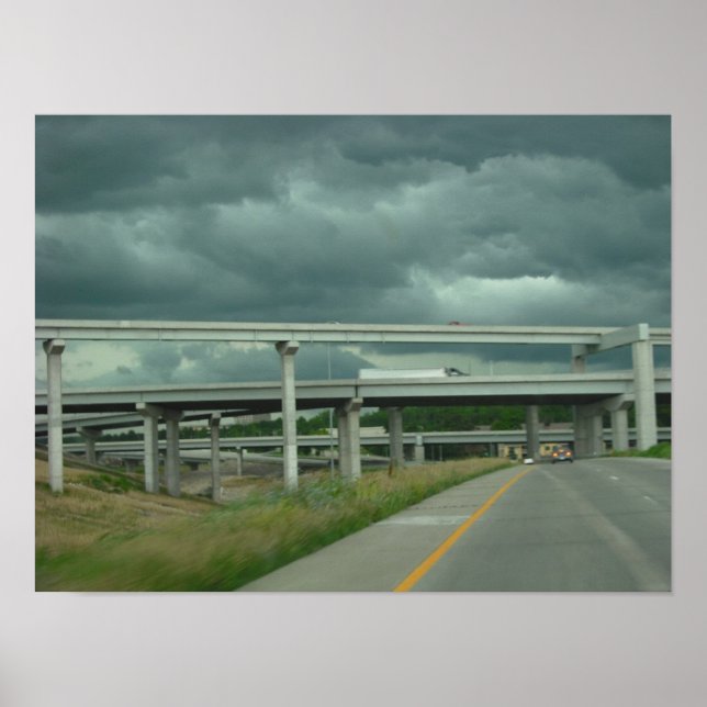 Affiche Nuages de tempête (Devant)