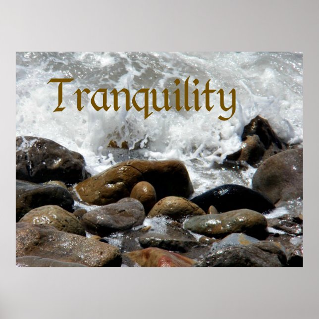 Affiche Océan Tranquillité (Devant)
