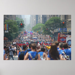 Affiche officielle de fierté de NYC