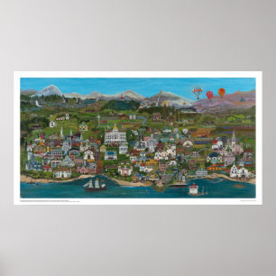 Affiche officielle de l'État de Californie