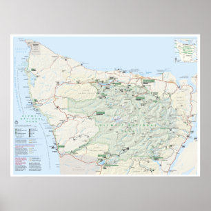 Affiche olympique de carte