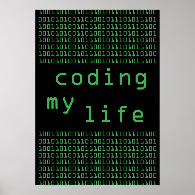 affiche originale Coding My Life (exclusive) (Devant)
