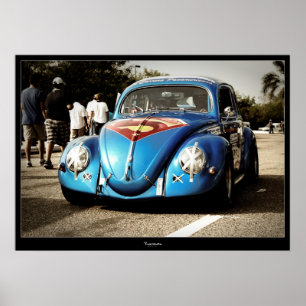 AFFICHE OVALE SUPERBE