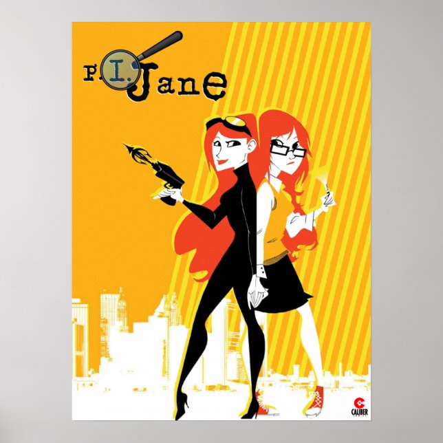 Affiche P. I. Jane (Devant)