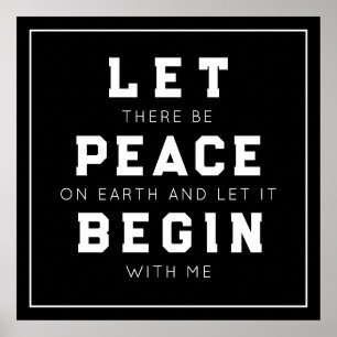 Affiche Paix sur Terre