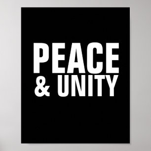 Affiche PAIX & UNITÉ