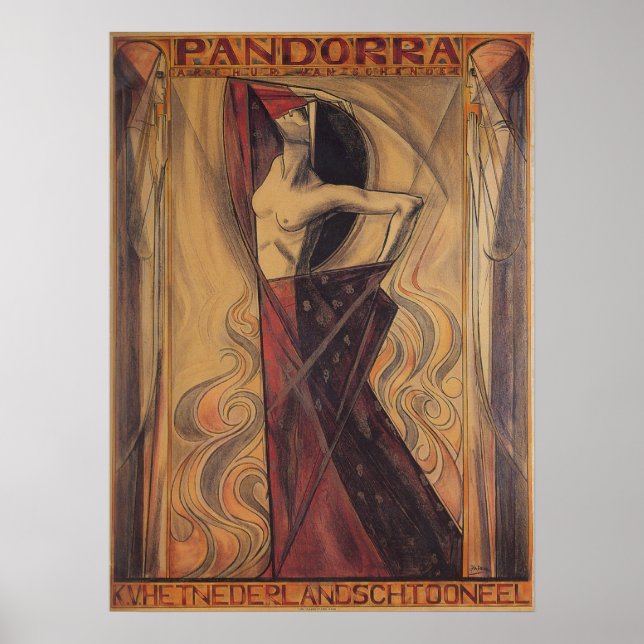 Affiche PANDORRA "Arthur Van Schendel" (Devant)