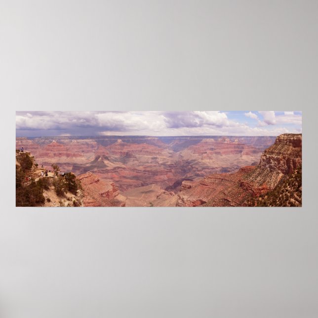 Affiche panoramique du Grand Canyon (Devant)