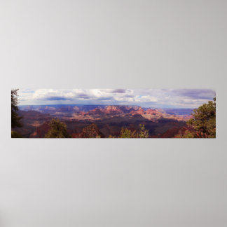 Affiche panoramique du Grand Canyon
