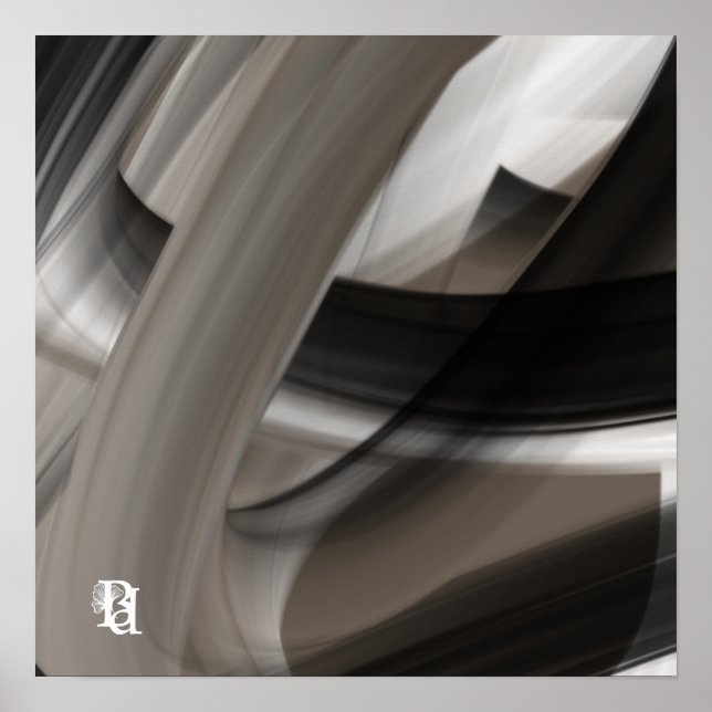 Affiche Papier Impression Abstrait Le doux murmure (Devant)