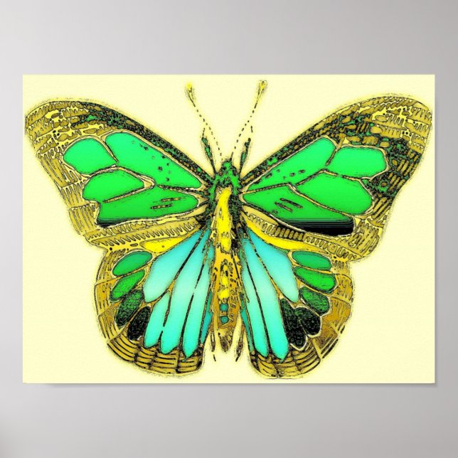 Affiche Papillon (Devant)