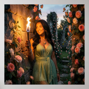 Affiche Passage Merveilleux du Crépuscule de Rosel