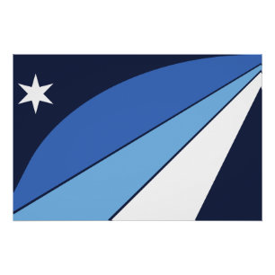 Affiche patriotique murale avec Drapeau de Columbi
