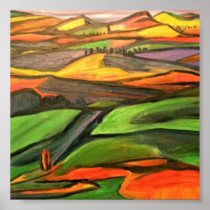 Affiche Paysage 6x6
