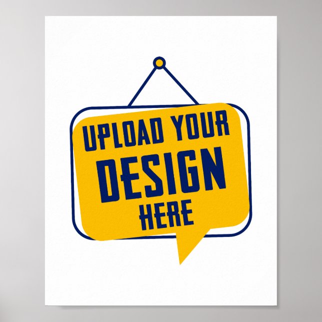 Affiche personnalisée 8 x 10 "  (Devant)