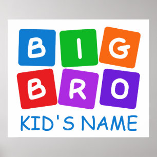 Affiche personnalisée Big Bro