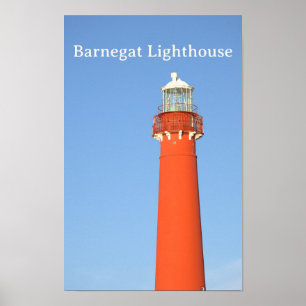 Affiche photo du phare de Barnegat Light