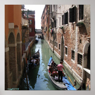 Affiche photographique de Venise, Italie