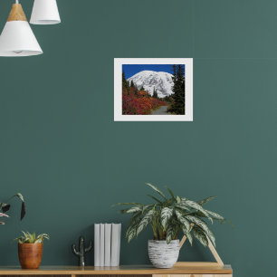 Affiche photographique des couleurs de l'automne d