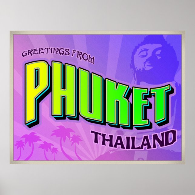 Affiche PHUKET (Devant)