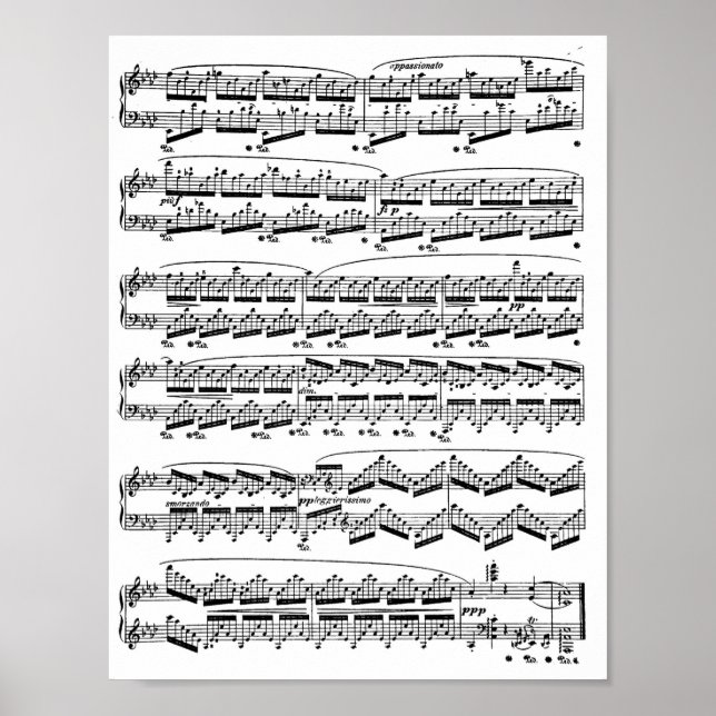 affiche piano musique (Devant)
