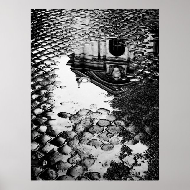 Affiche Pluie à Rome (Devant)