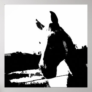Affiche Pop Art Cheval