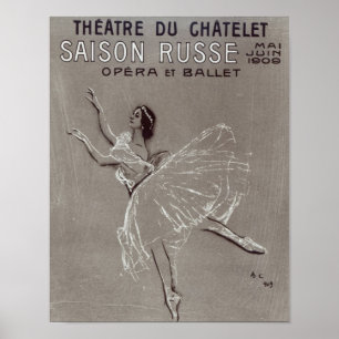 Affiche pour le 'Saison Russe