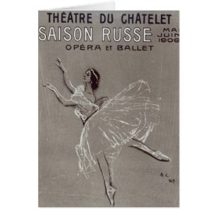 Affiche pour le 'Saison Russe
