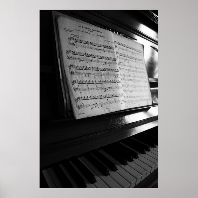 Affiche pour piano (Devant)