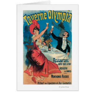 Affiche promotionnelle d'Olympia de Taverne