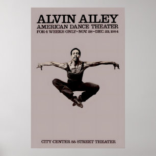 Affiche promotionnelle du Théâtre de danse américa