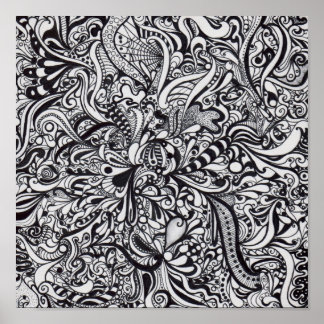 affiche psychédélique