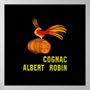 Affiche publicitaire de Cognac de Leonetto Cappiel