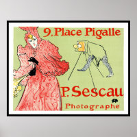 Affiche publicitaire Toulouse-Lautrec Imprimer