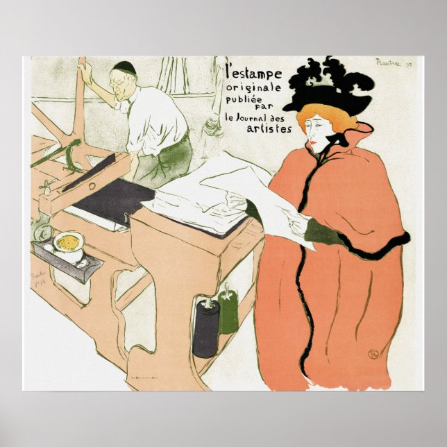 Affiche publicitaire vintage (Devant)