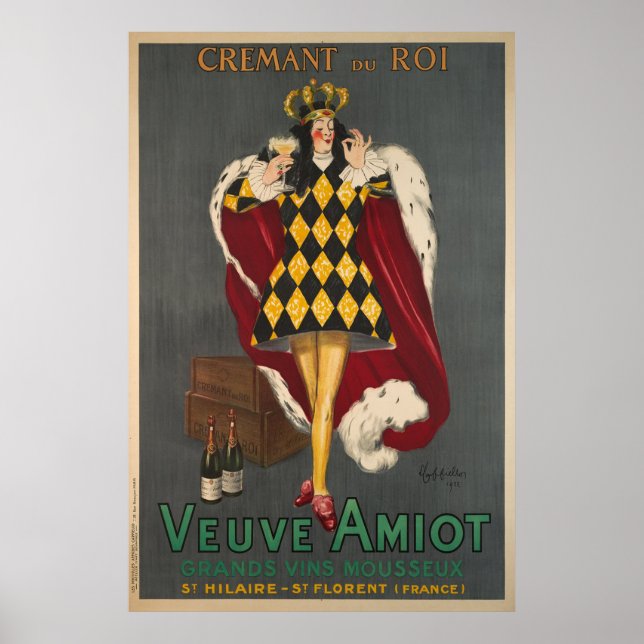 Affiche publicitaire vintage, Leonetto Cappiello (Devant)