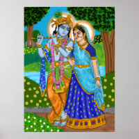 Affiche Radha Krishna