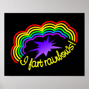 Affiche Rainbow Farts
