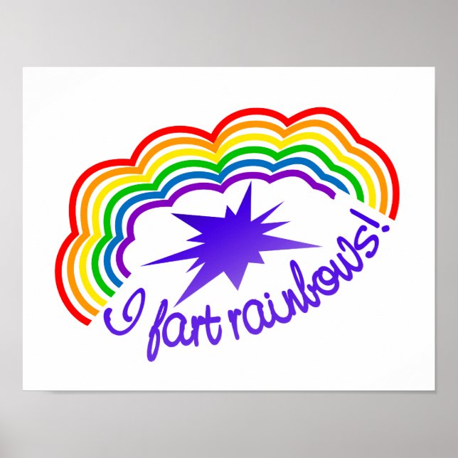 Affiche Rainbow Farts (Devant)