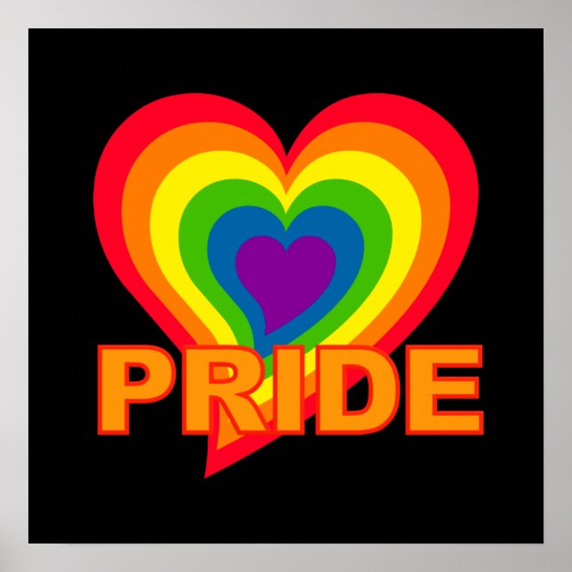 Affiche Rainbow Pride (Devant)