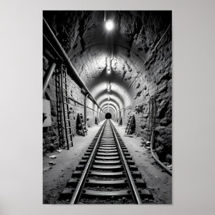 Affiche Recherche de Lumière Au-Delà du Tunnel