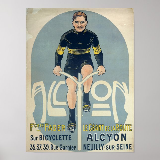 Affiche représentant Francois Faber (Devant)