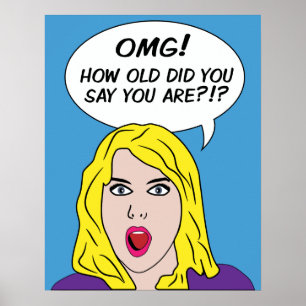 Affiche RETRO COMICS