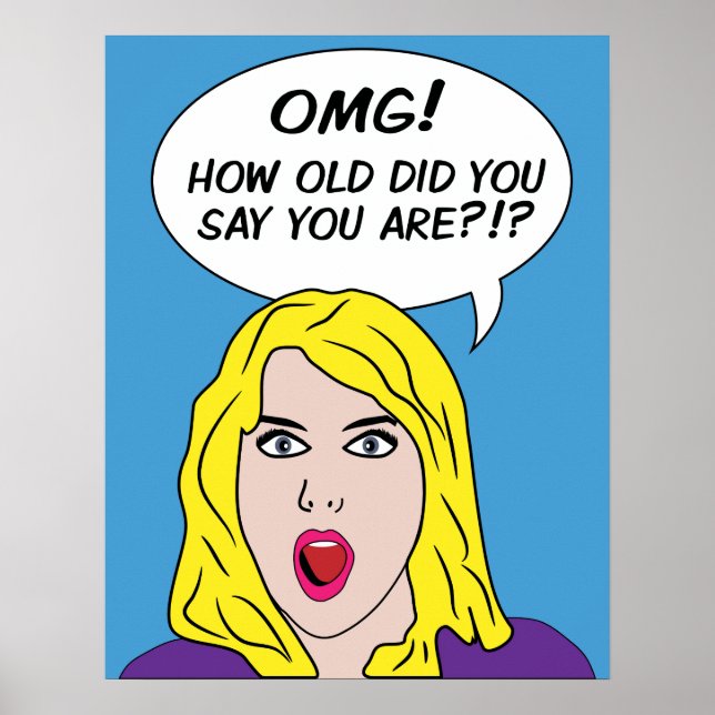 Affiche RETRO COMICS (Devant)